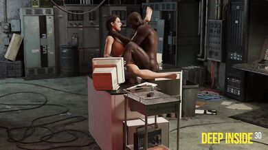 Fucking Jill Valentine's Ass in 3D