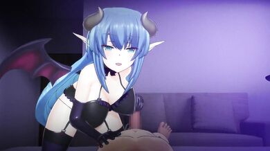 Hypnotized Succubus Babe Gets JOI in New Hentai Porn Video
