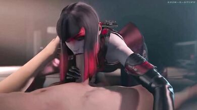 Countess's Deep Throat Expertise: Paragon's Blowjob Adventure