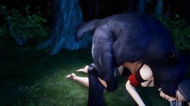 Animated Red Riding Hood's XXX Comic Book Adventure