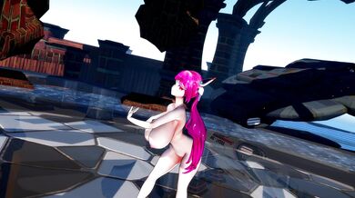 Jenova's Hot & Steamy Hentai Dance Party with NewChans