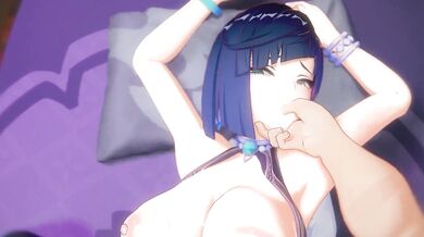 A Sleek and Sexy Cyber-Slut Unleashes her Futuristic Fucktoys on Lustful Lads in Glorious 3D