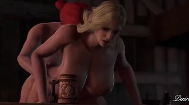 Bass Slut Futanari's Sexual Awakening