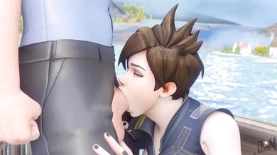Bang That Face! Tracer Is The New Porn Star Of Overwatch