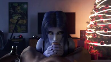 Widow's Oral Gift on Christmas [Explicit Erotic Tale]