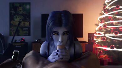Widow's Oral Gift on Christmas [Explicit Erotic Tale]