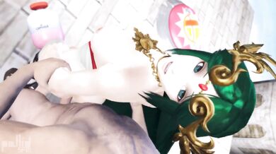Lustful Palutena Rises to Fuck: Hardcore Wrath with Reset Bombs in K*id Icarus' Boner Eruption!