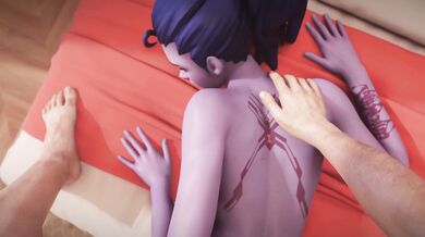 Widowmaker's Tight Ass Fucked by [Xordel] after the Death of her Husband.