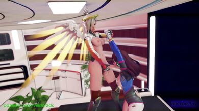 D.Va and Mercy's Anal Exploration, Episode Two