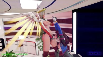 D.Va and Mercy's Anal Exploration, Episode Two
