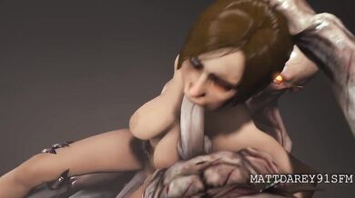 Liza Snow gets fucked by zombies