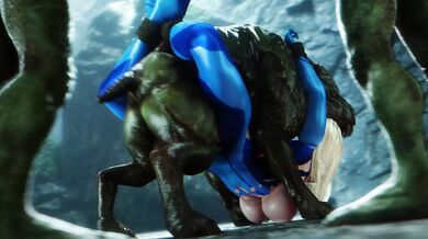 MILF Commander Captured in Hentai Action (Samus Revealed, noname55 2022-23)