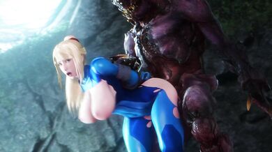 MILF Commander Captured in Hentai Action (Samus Revealed, noname55 2022-23)