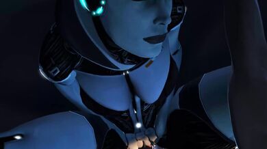 Mass Effect: Edi Takes a Big Dick Ride