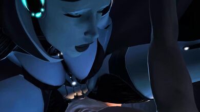 Mass Effect: Edi Takes a Big Dick Ride