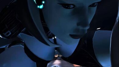 Mass Effect: Edi Takes a Big Dick Ride