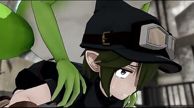 Boy's Tight Virgin Butthole Violated by Huge Amphibian