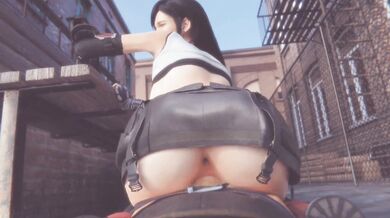 Tifa's Pleasure Training with HMV/PMV
