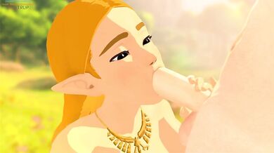 Zelda's Explosive Blowjob Adventure in Fugtrup