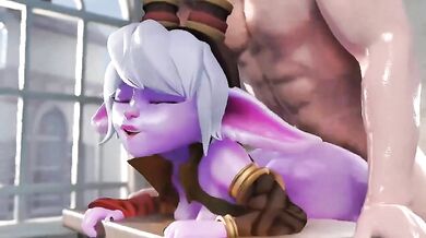 Tiny Titan and Human Fuckfest