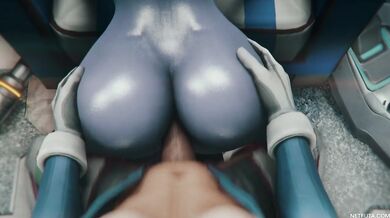 Ass-destroying Lesbians: D.Va and Widowmaker's NETFUTA Romp
