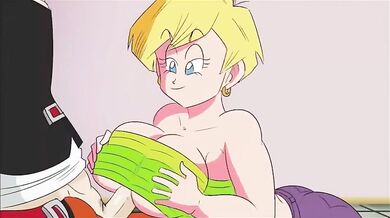 Tits for Titans! Dragon Ball's Erisa Milks Gohan in School