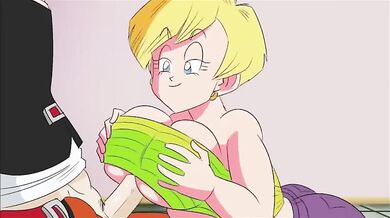 Tits for Titans! Dragon Ball's Erisa Milks Gohan in School