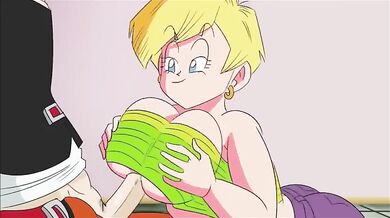 Tits for Titans! Dragon Ball's Erisa Milks Gohan in School