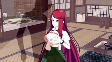 Kushina Uzumaki's Swollen Slit Gape for Naruto Shippuden!