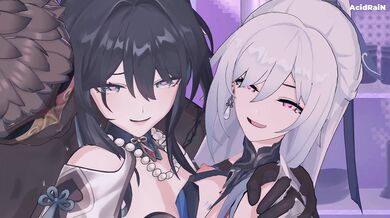 Hot and Heavy: Jingliu & RuanMei's Wild Group Sex Adventure [High Definition]