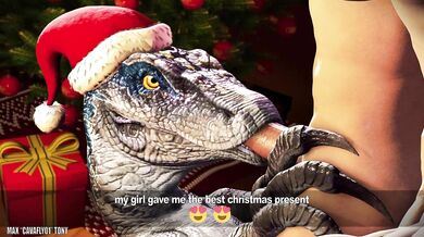 Unwrap Blue's Christmas Gift - A Sensual Holiday Surprise!