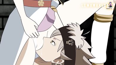 Naughty Noelle's Forbidden Fuckfest with Asta in Lewdworlds