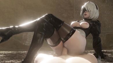 Sloppy Seconds: 2B's Squirming Thighs [Lazy Procrastinator]