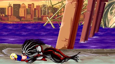 Captain Marvel Takes on M.U.G.E.N in a Fuck Fest!