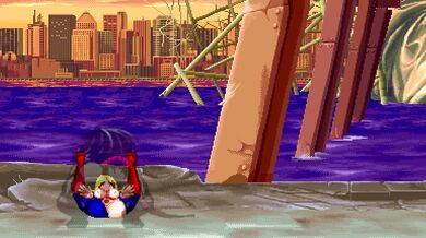 Captain Marvel Takes on M.U.G.E.N in a Fuck Fest!