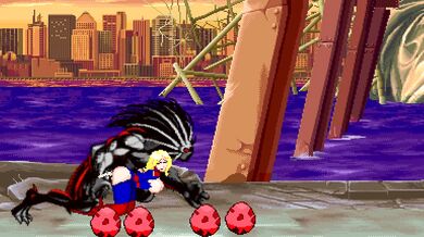 Captain Marvel Takes on M.U.G.E.N in a Fuck Fest!