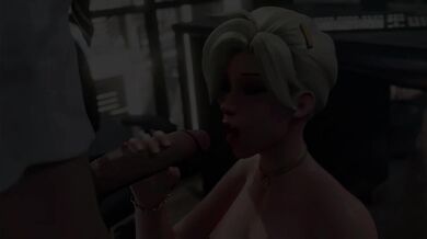 Horny Nymphos 24/7 (feat. Mercy and D.va) - Cumzombies' Favorite Orgy