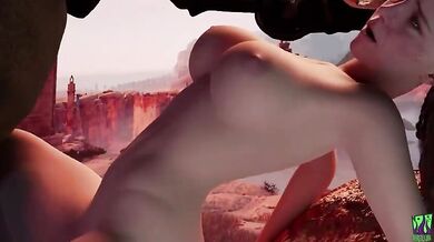 Aloy Rides a Mechanical Stallion for Ultimate Pleasure [beastlyjoe]