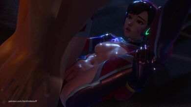 Anal Attack on D.Va's Vault [BlackholeFever]