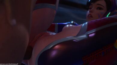Anal Attack on D.Va's Vault [BlackholeFever]