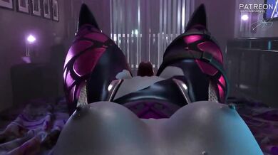 Widowmaker's Pussy Rubdown
