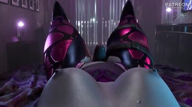 Widowmaker's Pussy Rubdown