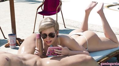 Sun-kissed Cassie's Sandy Shenanigans [gamingarzia]