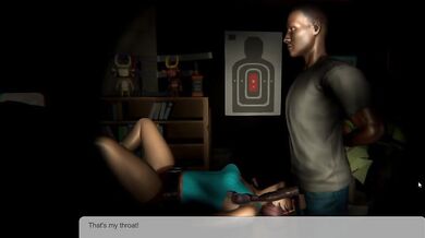 Lara Croft's Cum-Gobbling Orgy