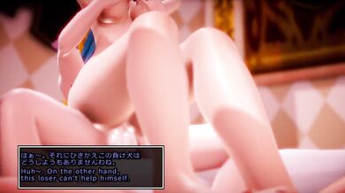 Deborah Gets Double Teamed by Bianka and Nera in DQ5 Case 8 Part 4