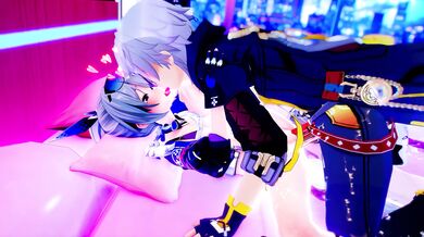 Silver Wolf's Debauchery Unleashed on a Winter's Night