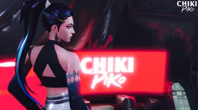 Futanari K/DA Akali & Kaisa's Steamy Lesbian Threesome