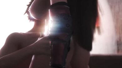 Tifa Lockhart's Anal Threesome Adventures with Sephiroth and Cloud Strife