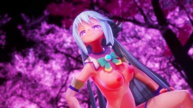 [4K] Aqua Cherry Blossoms