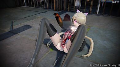 Honkai Impact: Rita's Insect Sex Romp with XMHY